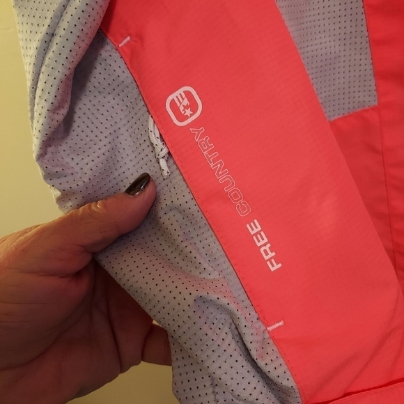 Free country jacket wind breaker med zips and snaps - Picture 8 of 11